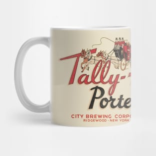 Tally-Ho Porter Beer Retro Defunct Breweriana Mug